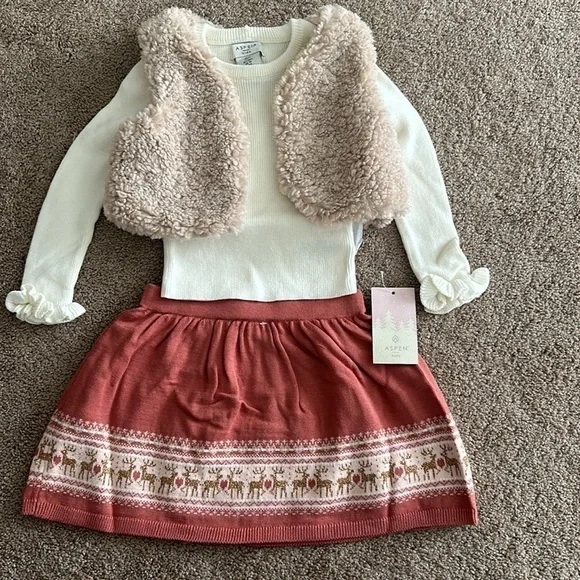 Toddler Girls’ 3-piece Clothes Set size 2T - Picture 1 of 3